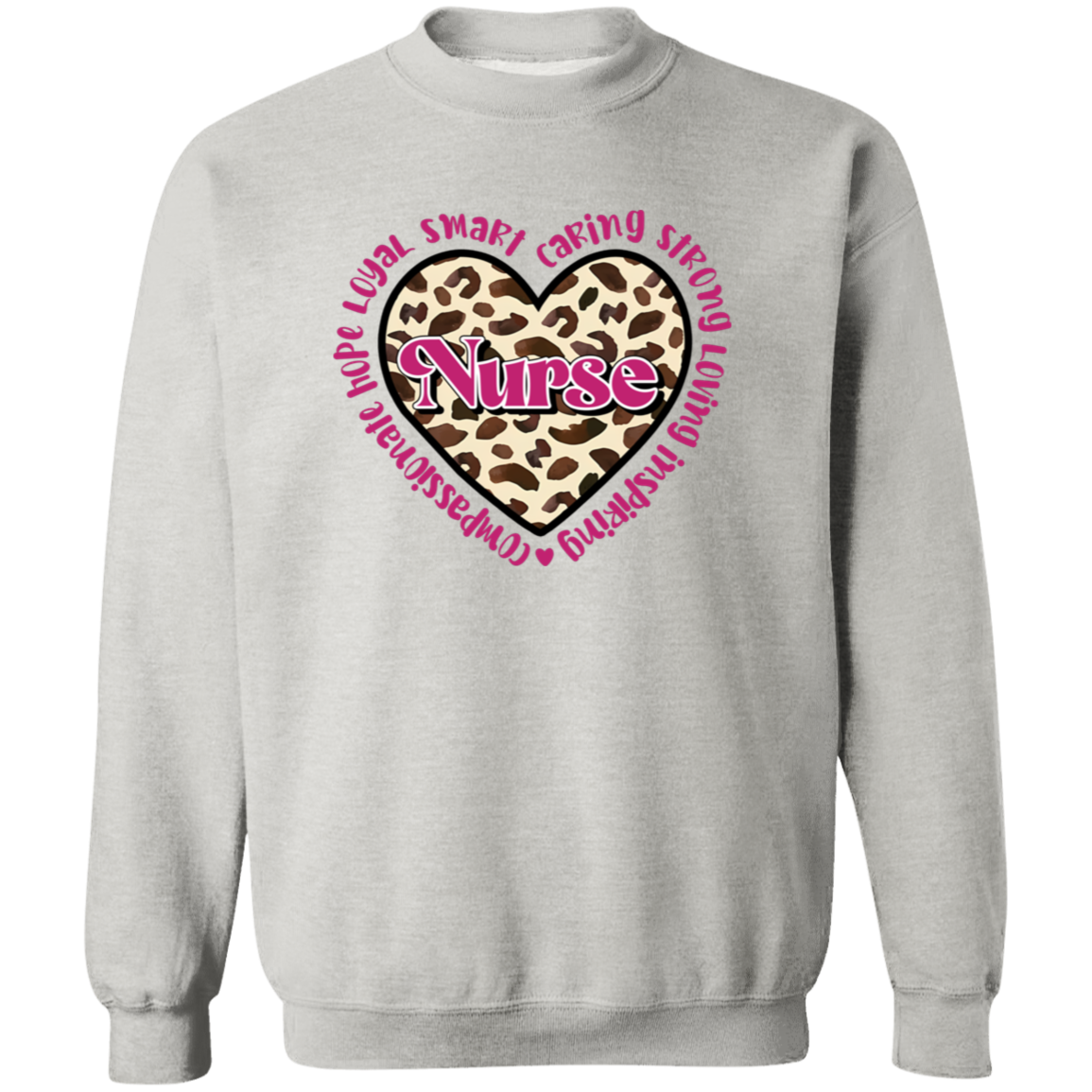 Nurse Crewneck Pullover Sweatshirt