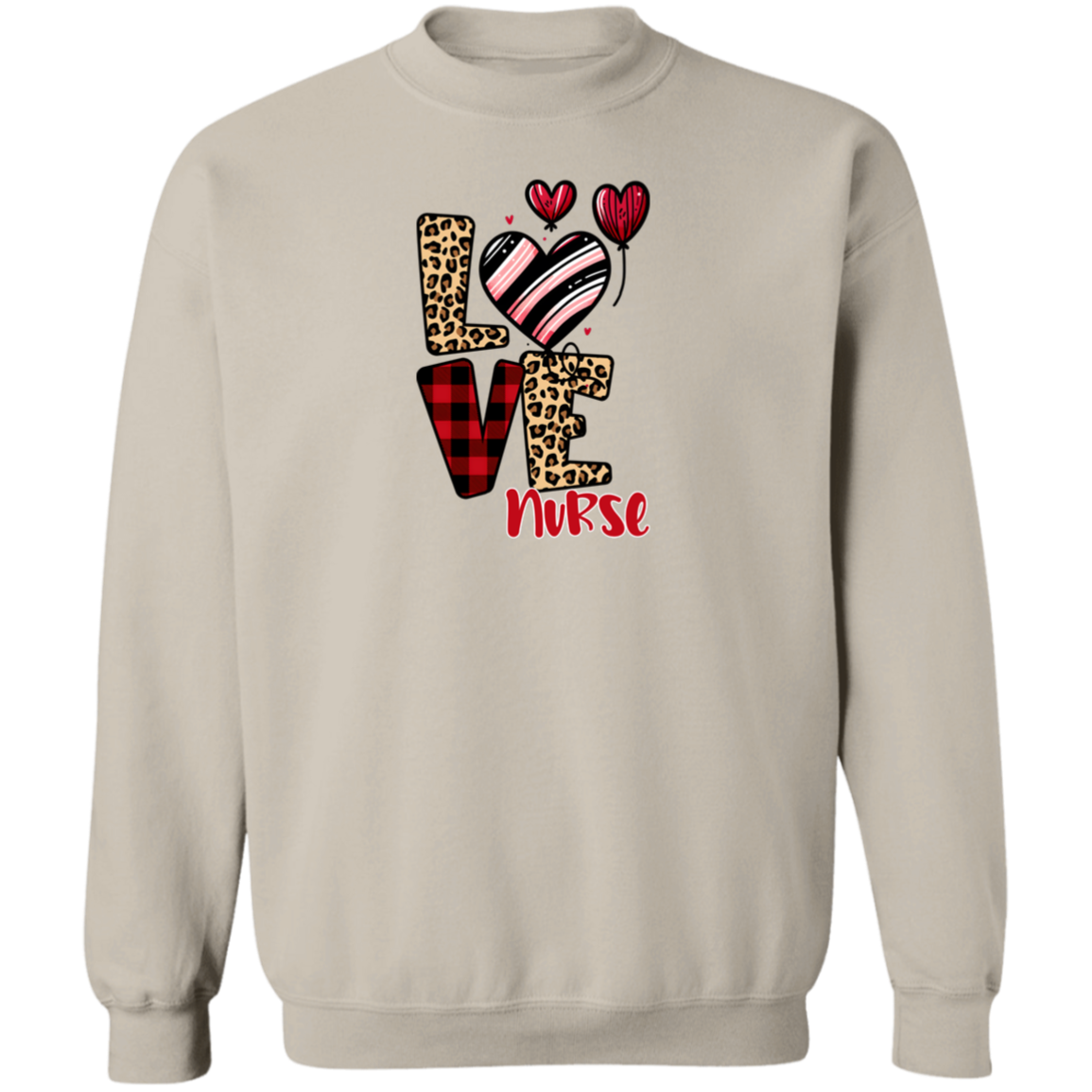 Love Crewneck Pullover Sweatshirt