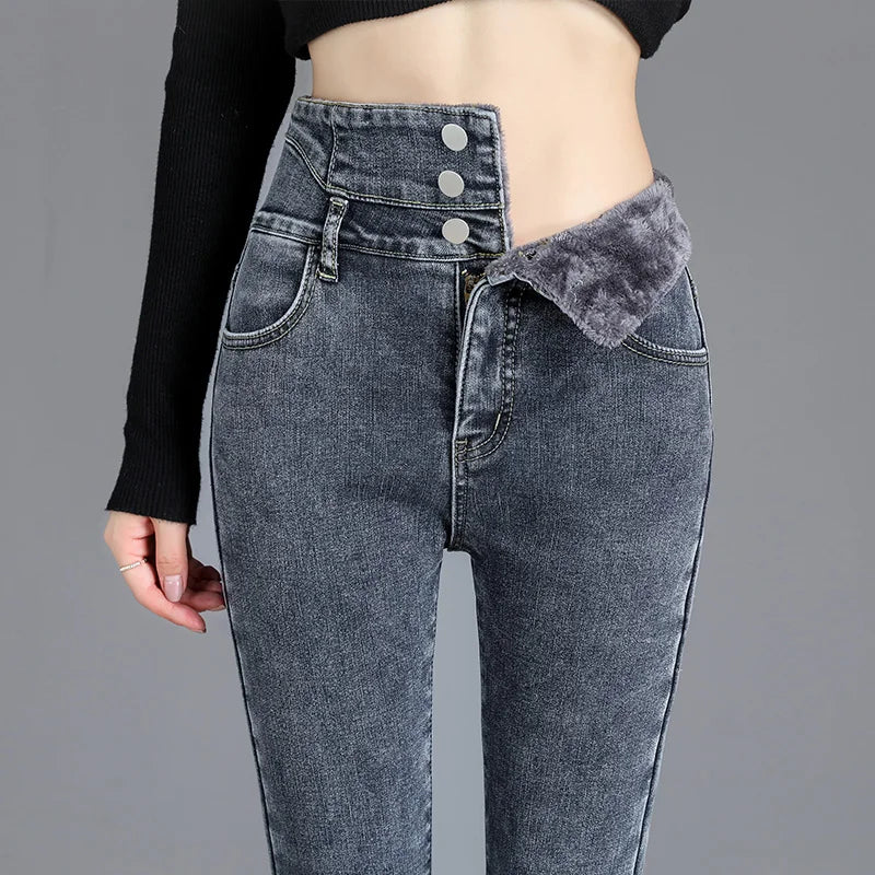 Casual Velvet Jeans