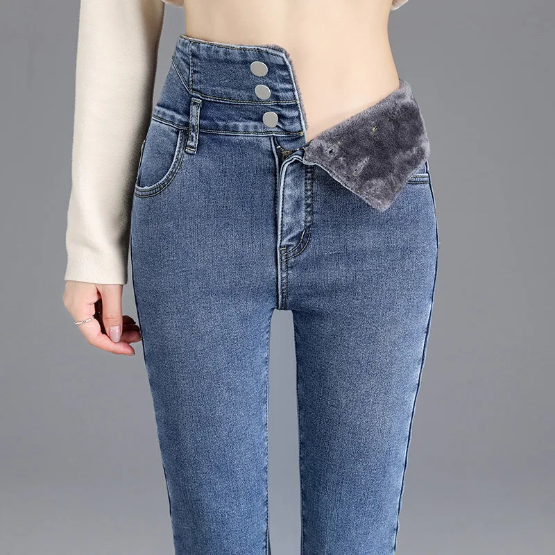 Casual Velvet Jeans