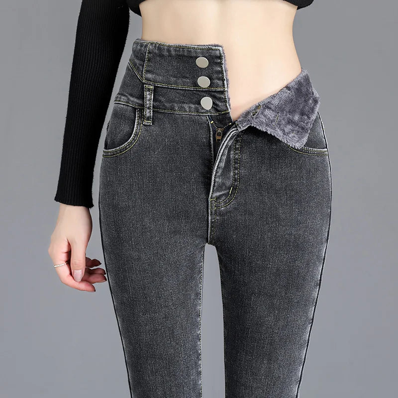 Casual Velvet Jeans