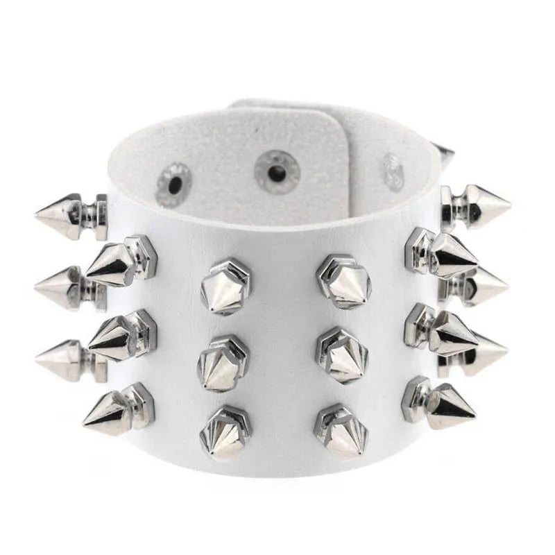PU Leather Studded Bracelet
