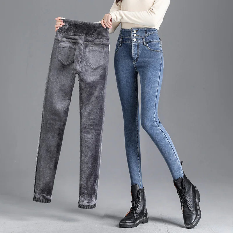 Casual Velvet Jeans