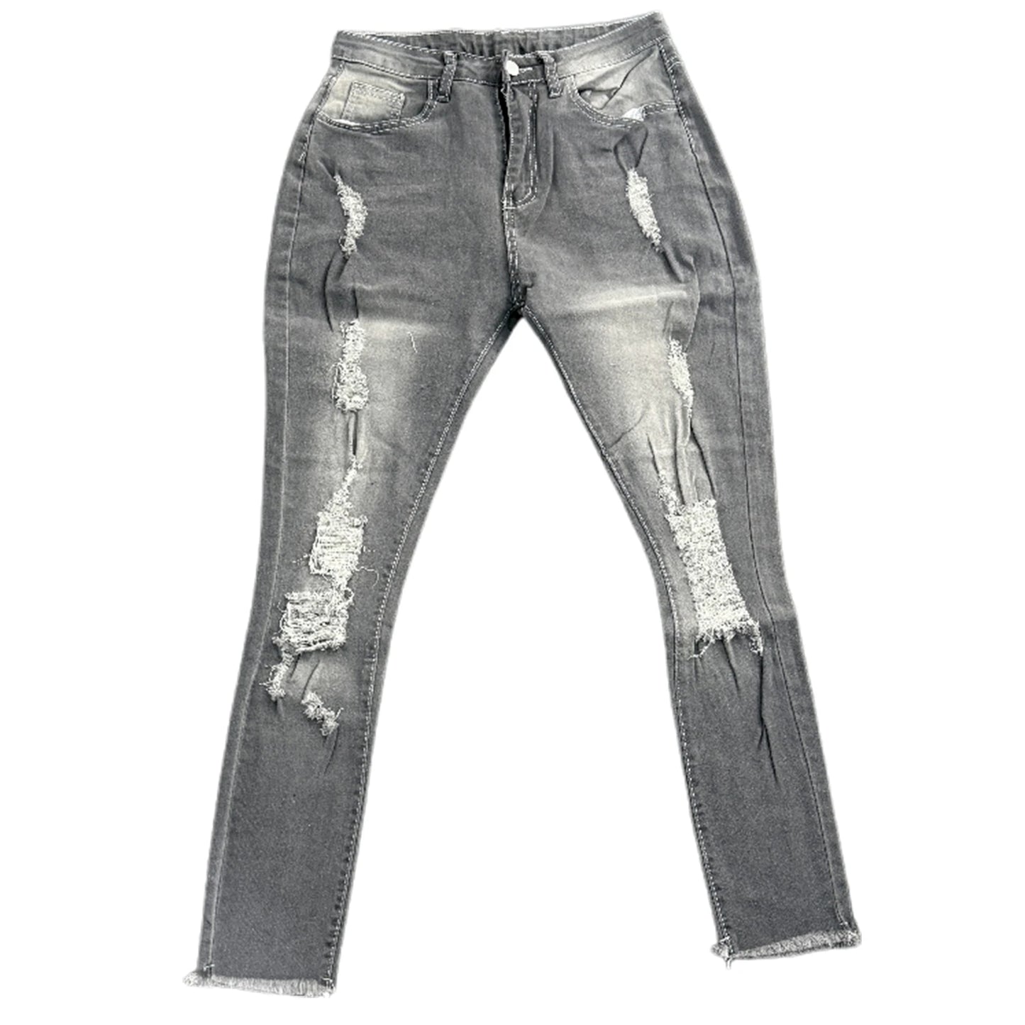 Ladies High Waist Skinny Jeans