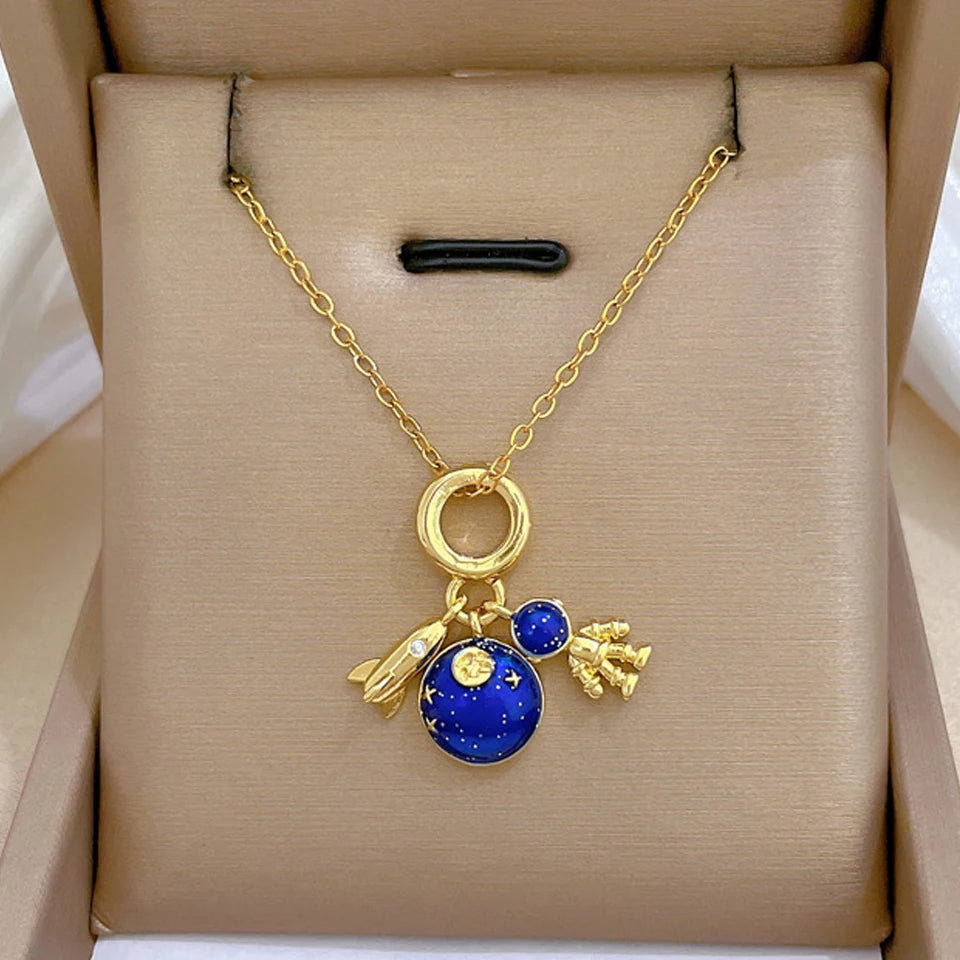 Luxury Titanium  Necklace