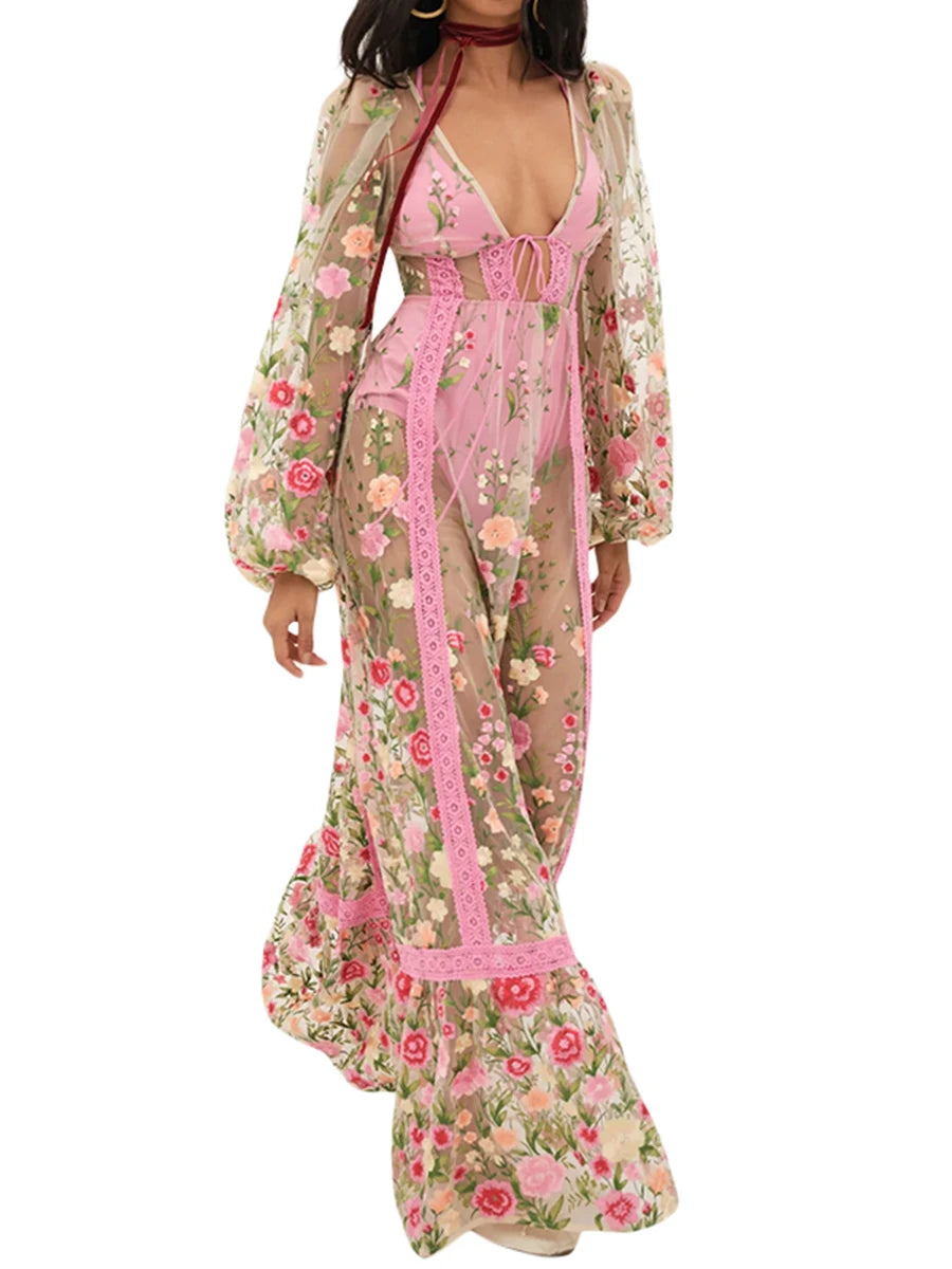 Women's  Long Beach Dress