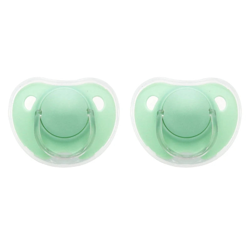 2pcs/pack Baby Pacifier is a safe, soothing