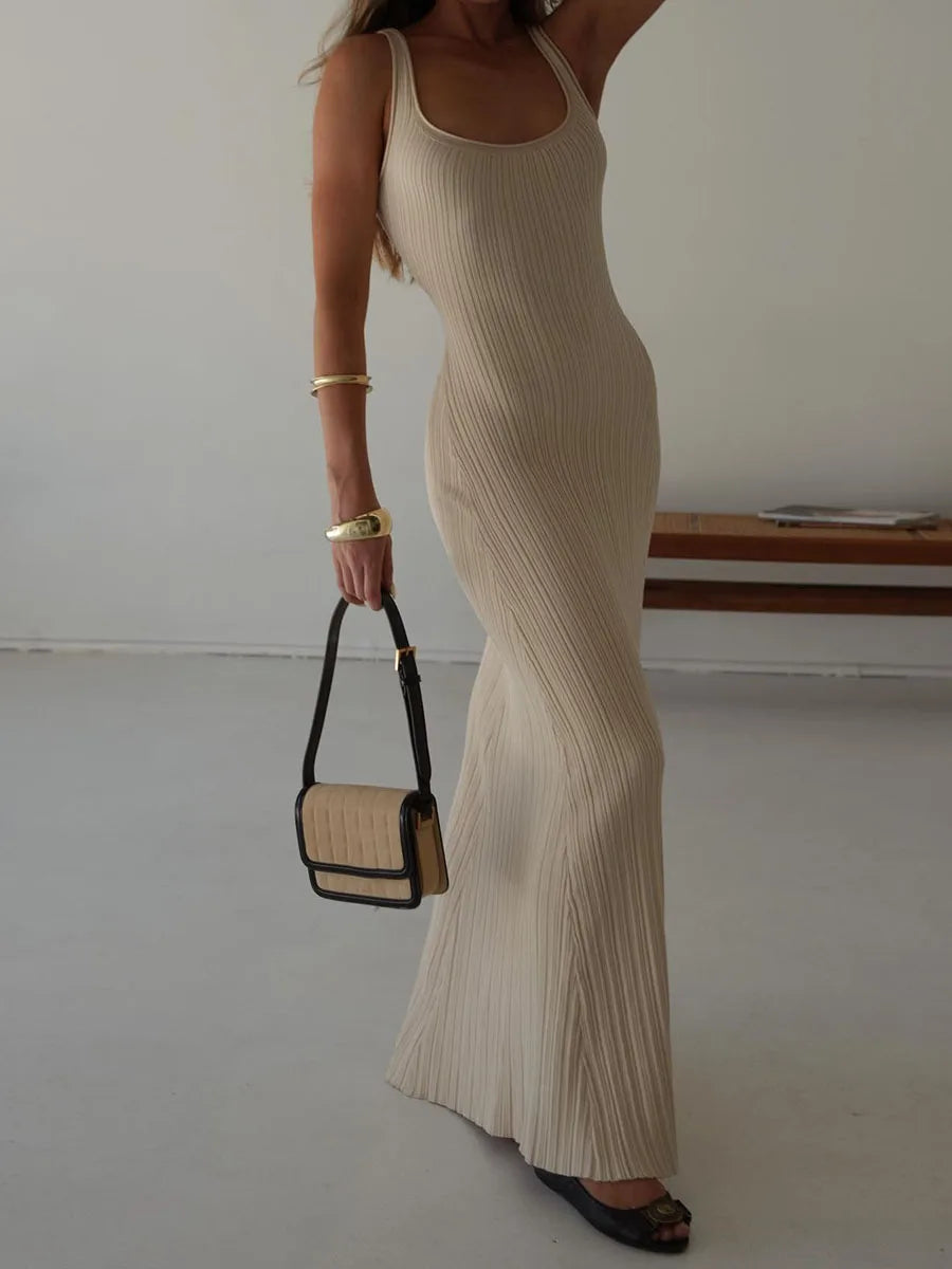 Women Knit Tank Dress