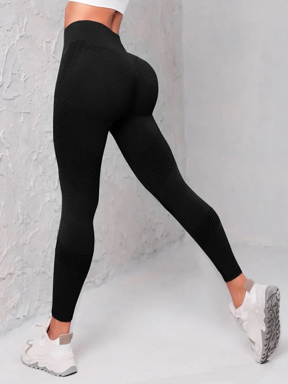 Elastic High Waist Leggings