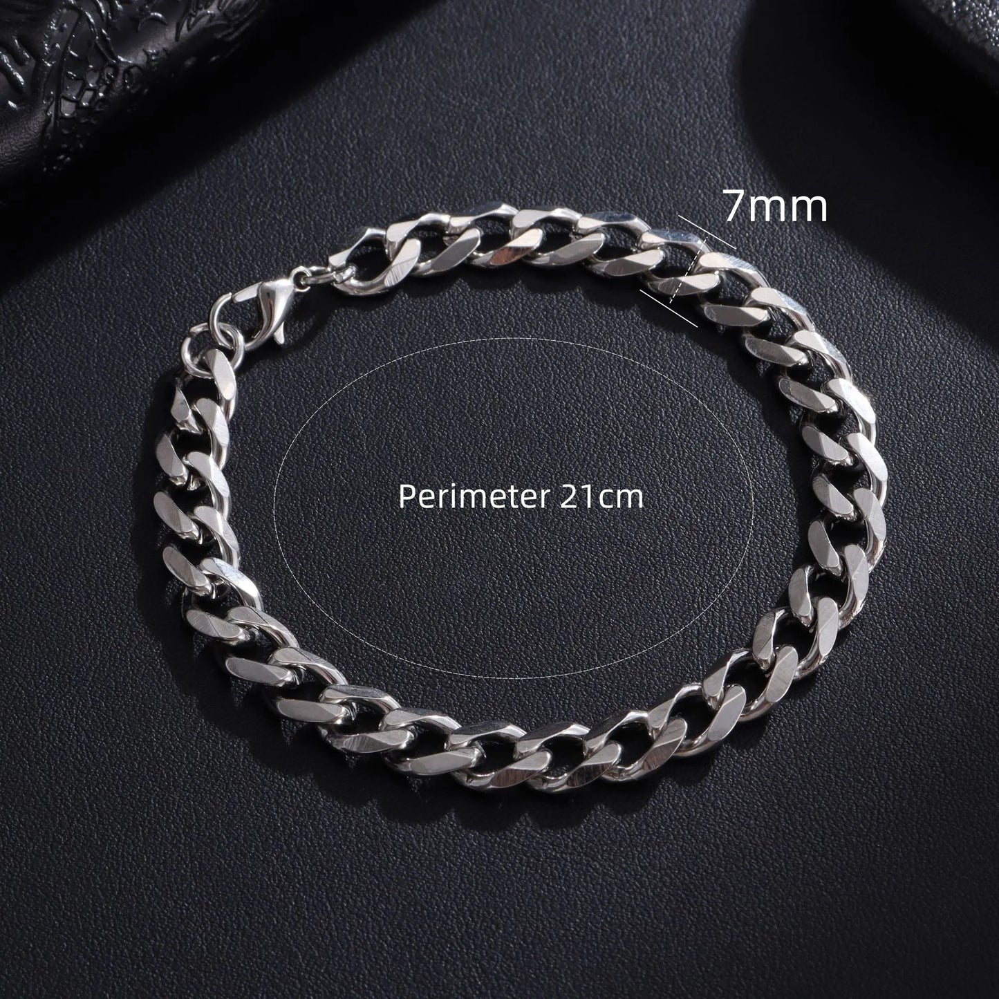 Trendy Cuban Chain Men Bracelet