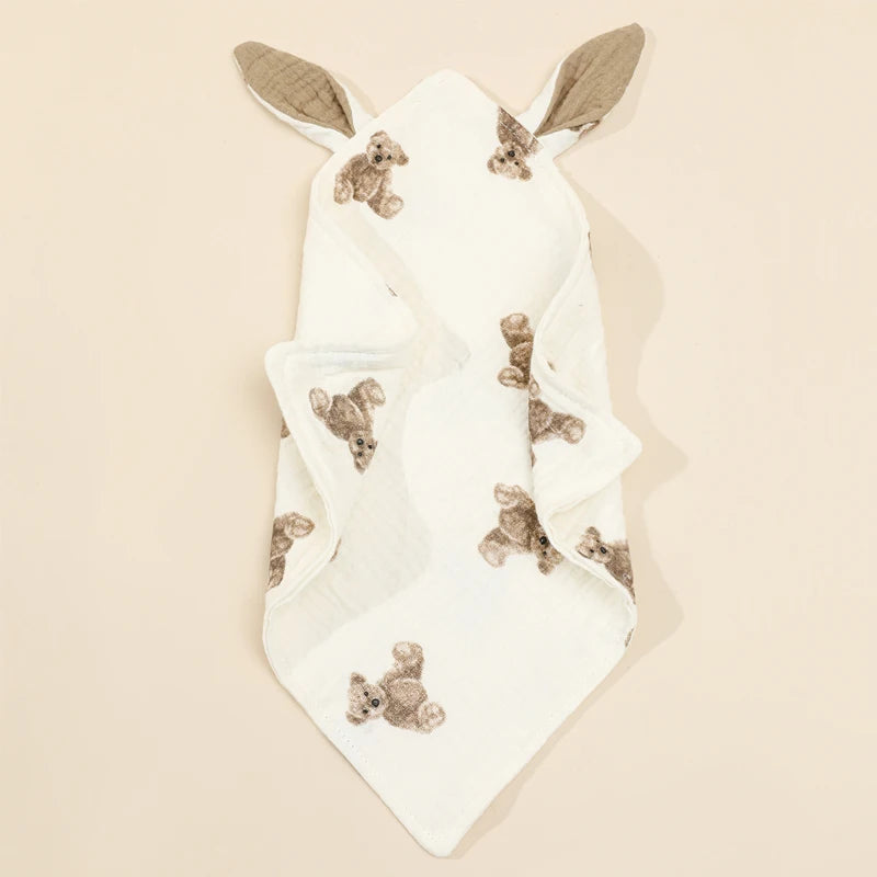 Cute Rabbit Ears  Square Towel