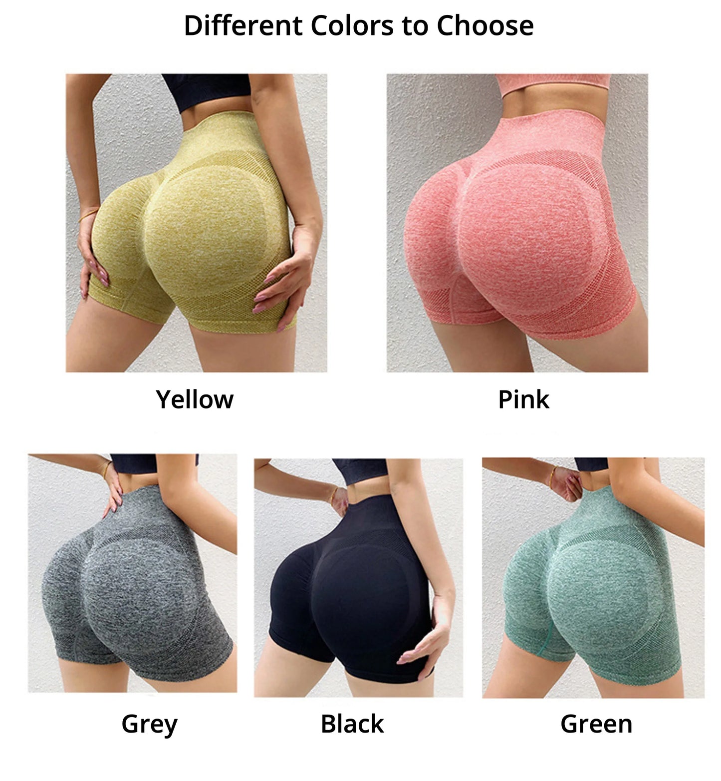 Seamless Yoga Shorts