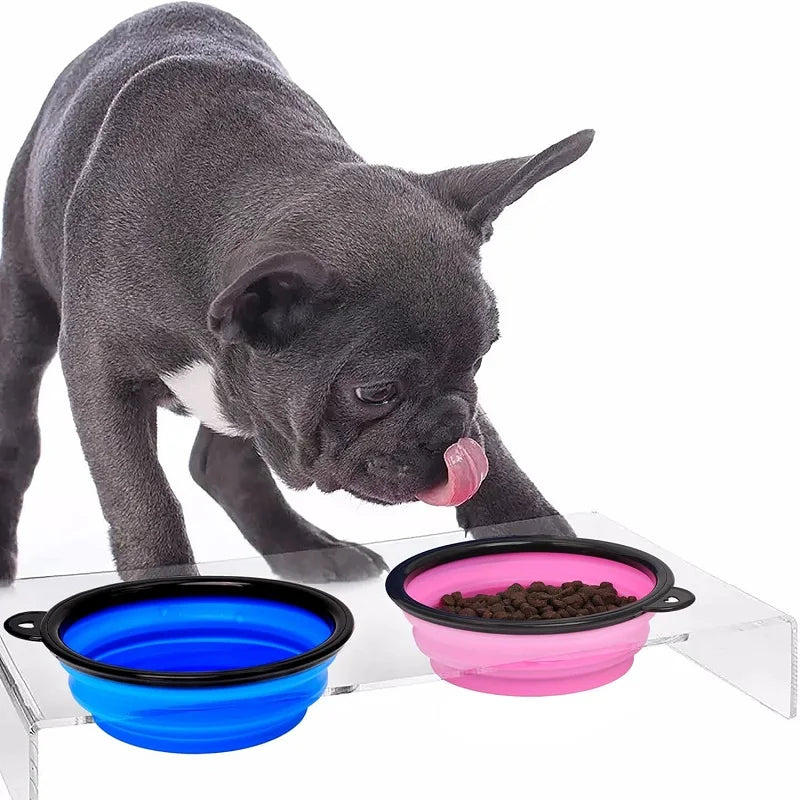 Portable   Dog Feeder Bowl