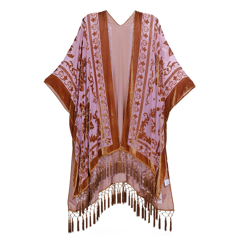 Fashion  long  beach cover-up