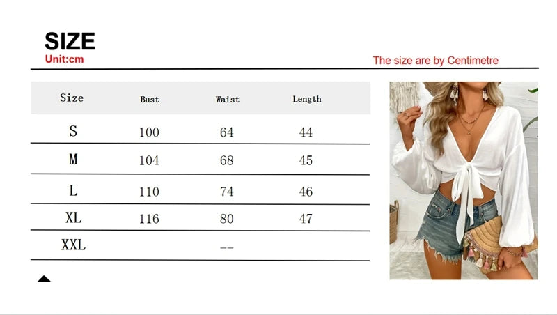 Sexy V-neck Swim Cover Up