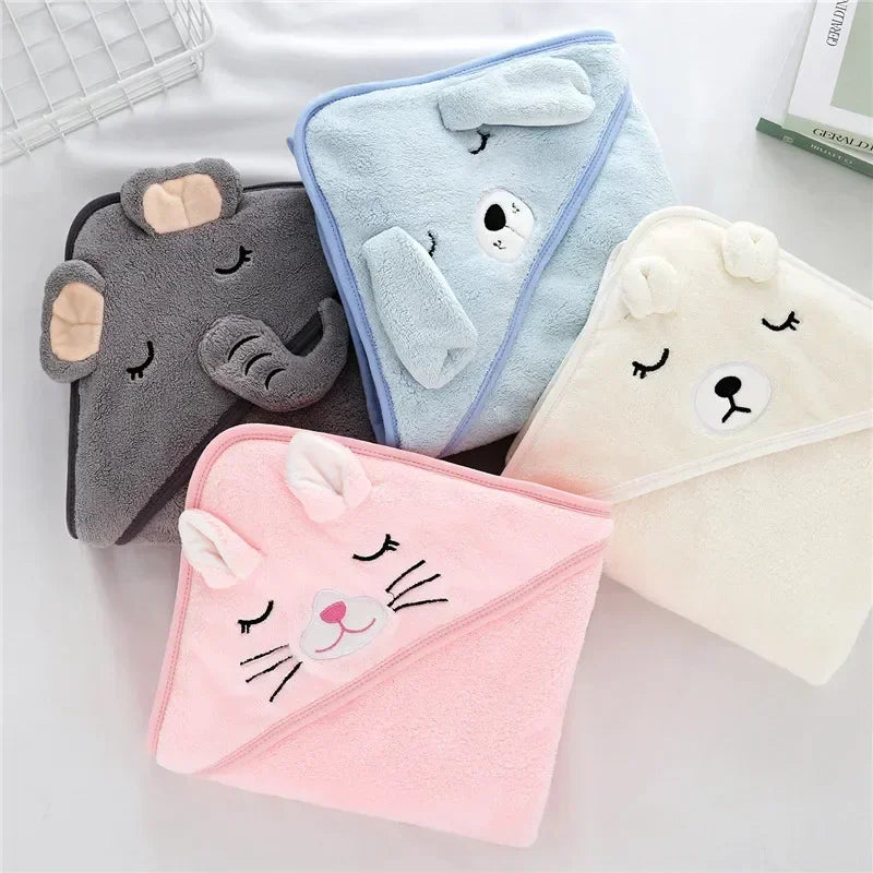 Baby Hooded Bath Towels