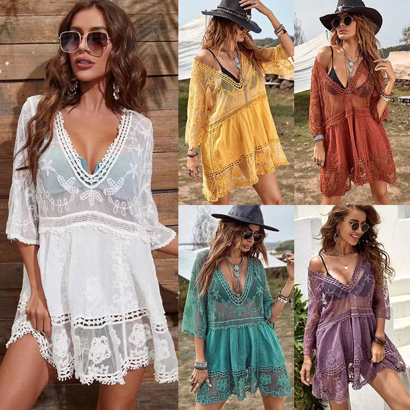 5 Colors Bikini Cover Ups
