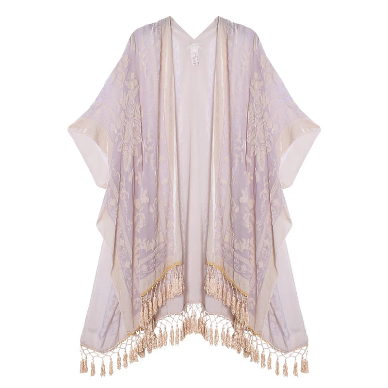 Fashion  long  beach cover-up