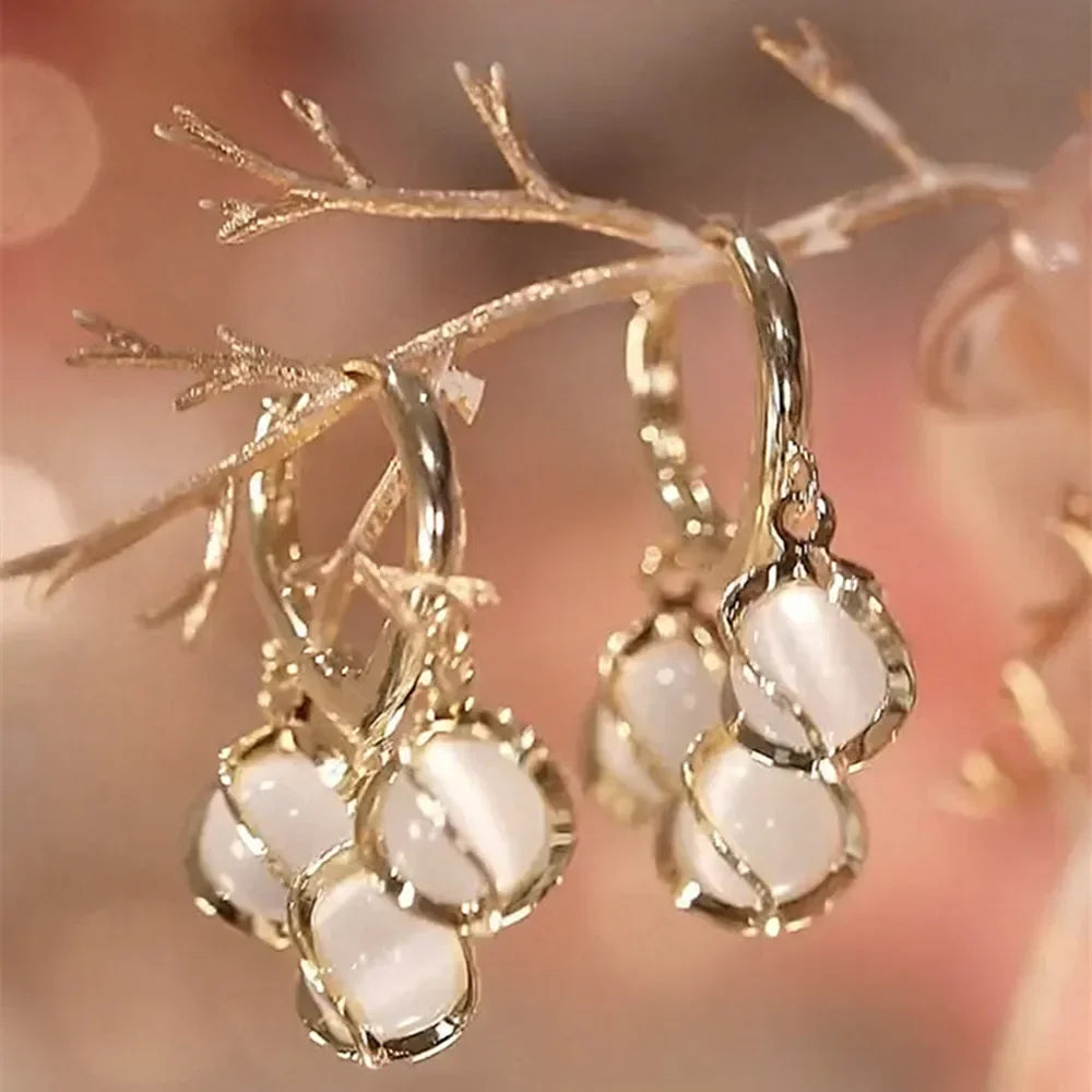 Pearl Long Earrings