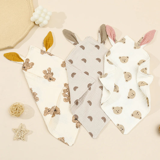 Cute Rabbit Ears  Square Towel