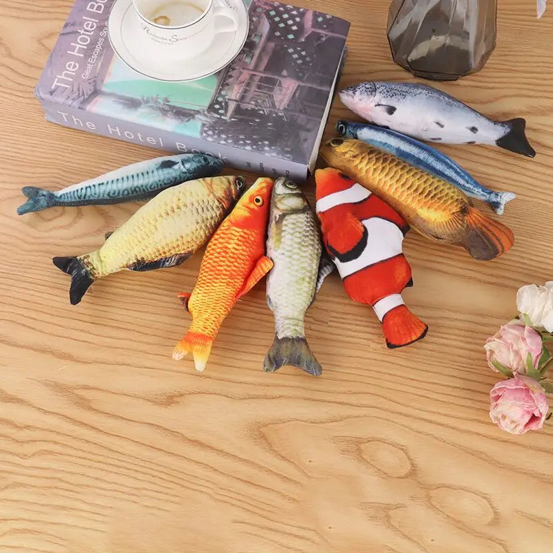Simulation Fish Cat Toys