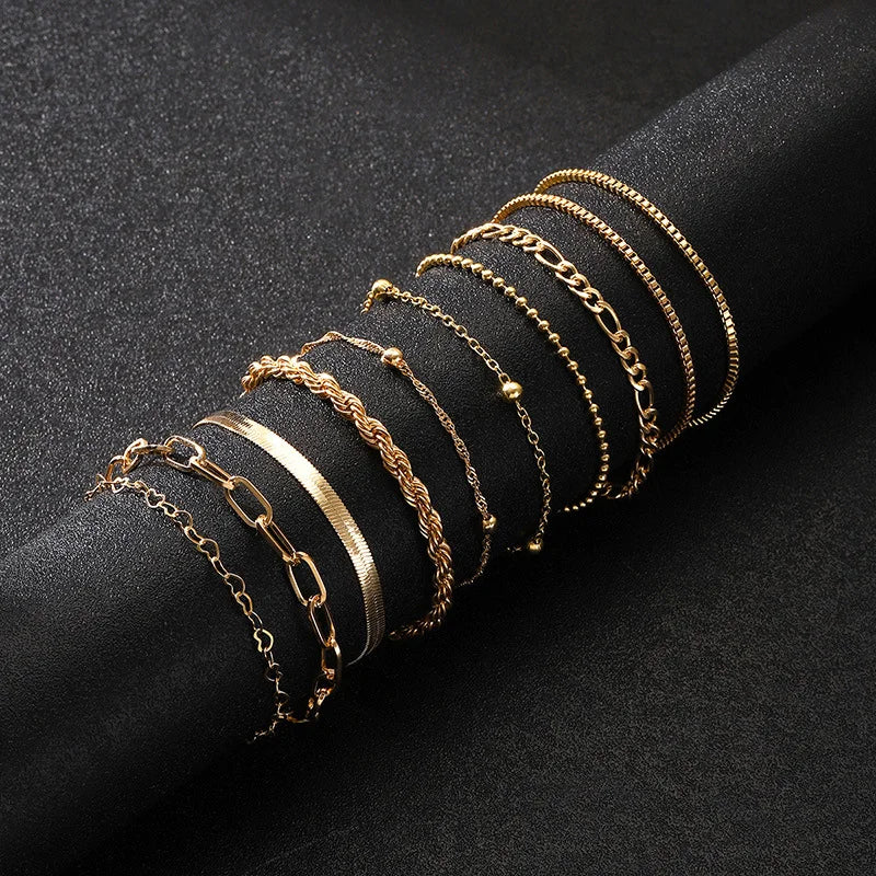 Multi-layer Metal Bracelet