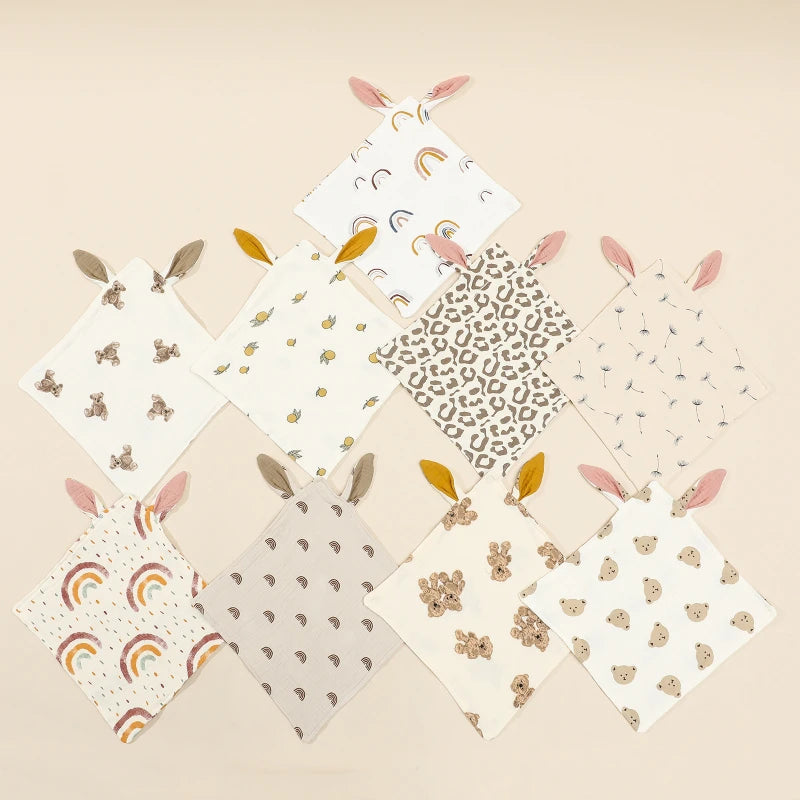 Cute Rabbit Ears  Square Towel