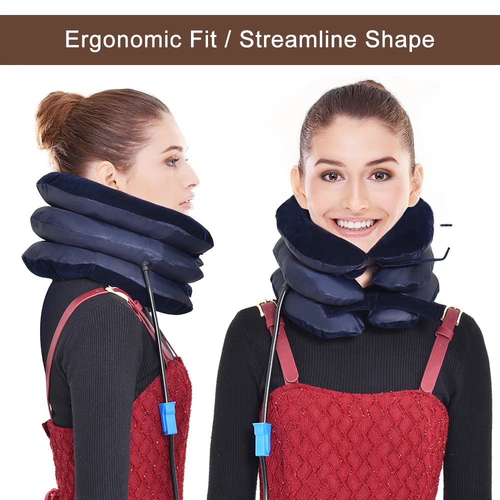 Neck Traction  Massage Pillow