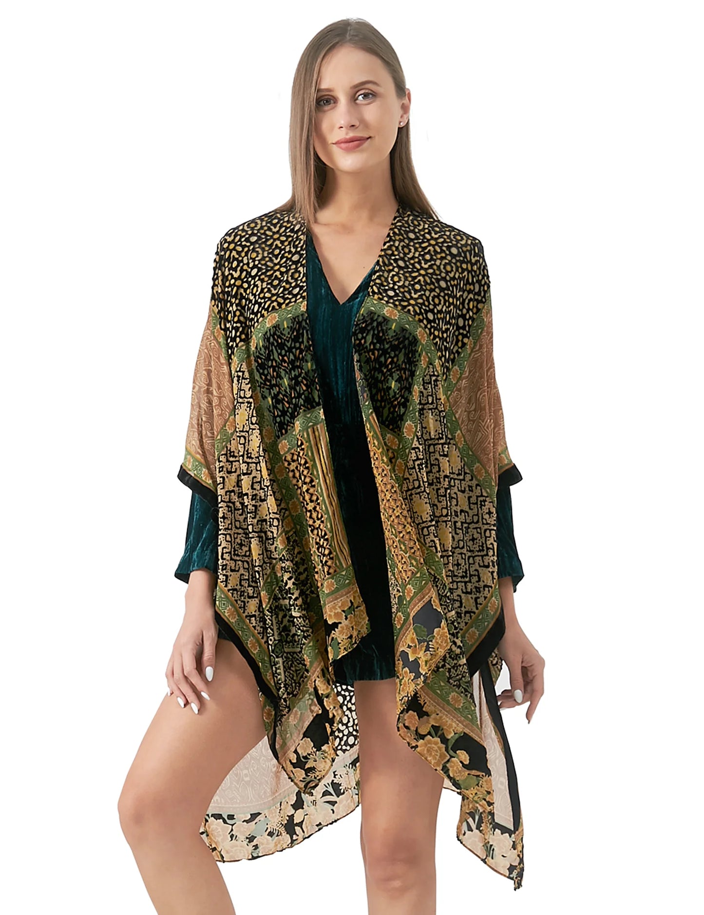Fashion  long  beach cover-up