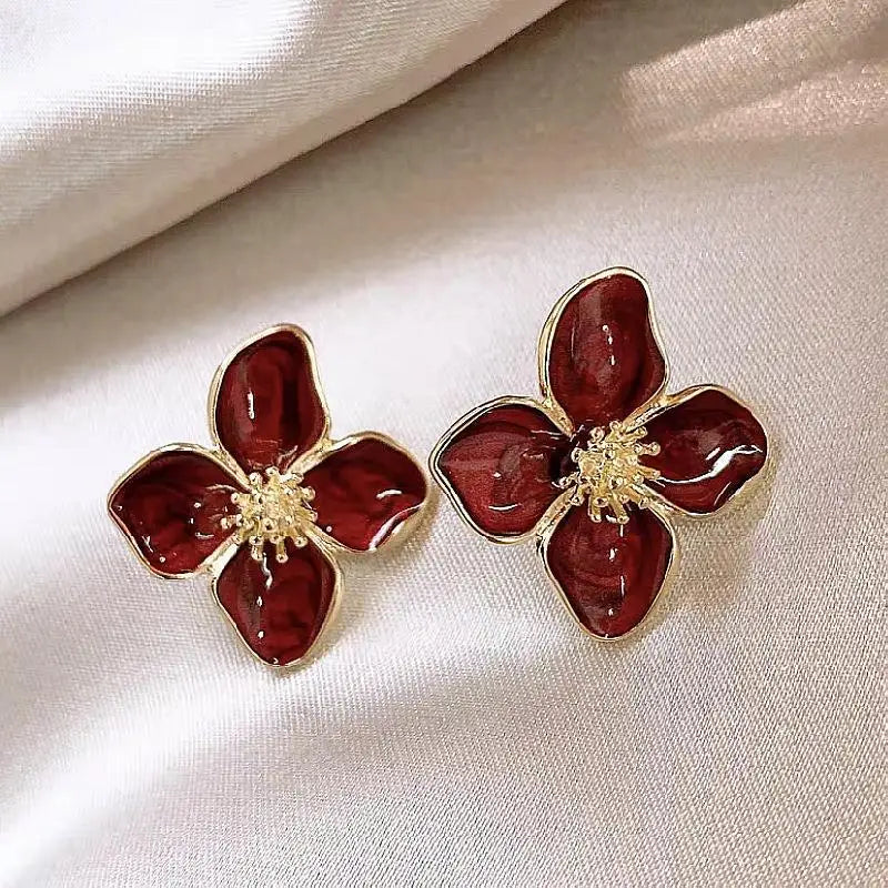 Trendy Flower Earrings