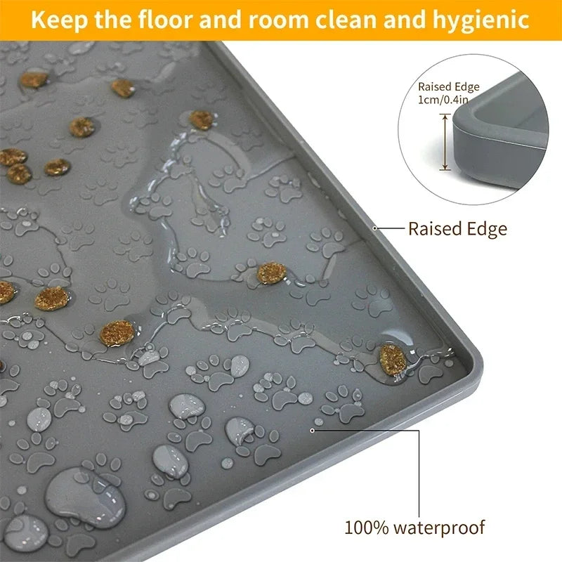 Waterproof Pet Bowl Pad