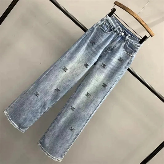 High Waist Loose   Jeans