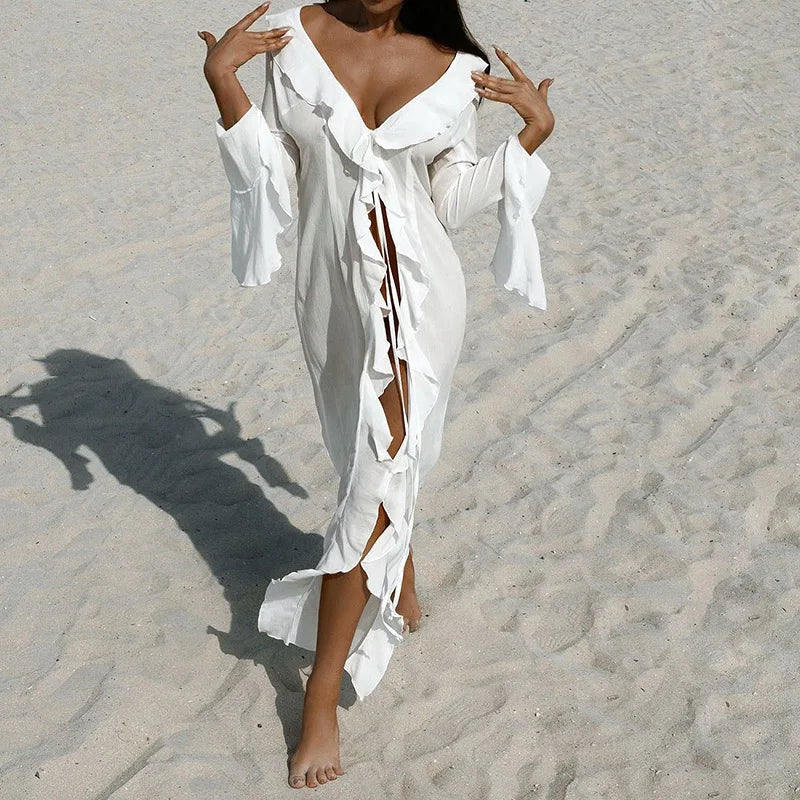 Chiffon Tunic Beach Cover Up