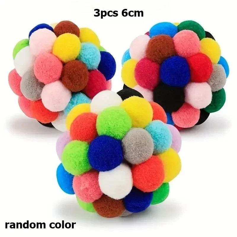 Cat Plush Ball Toy