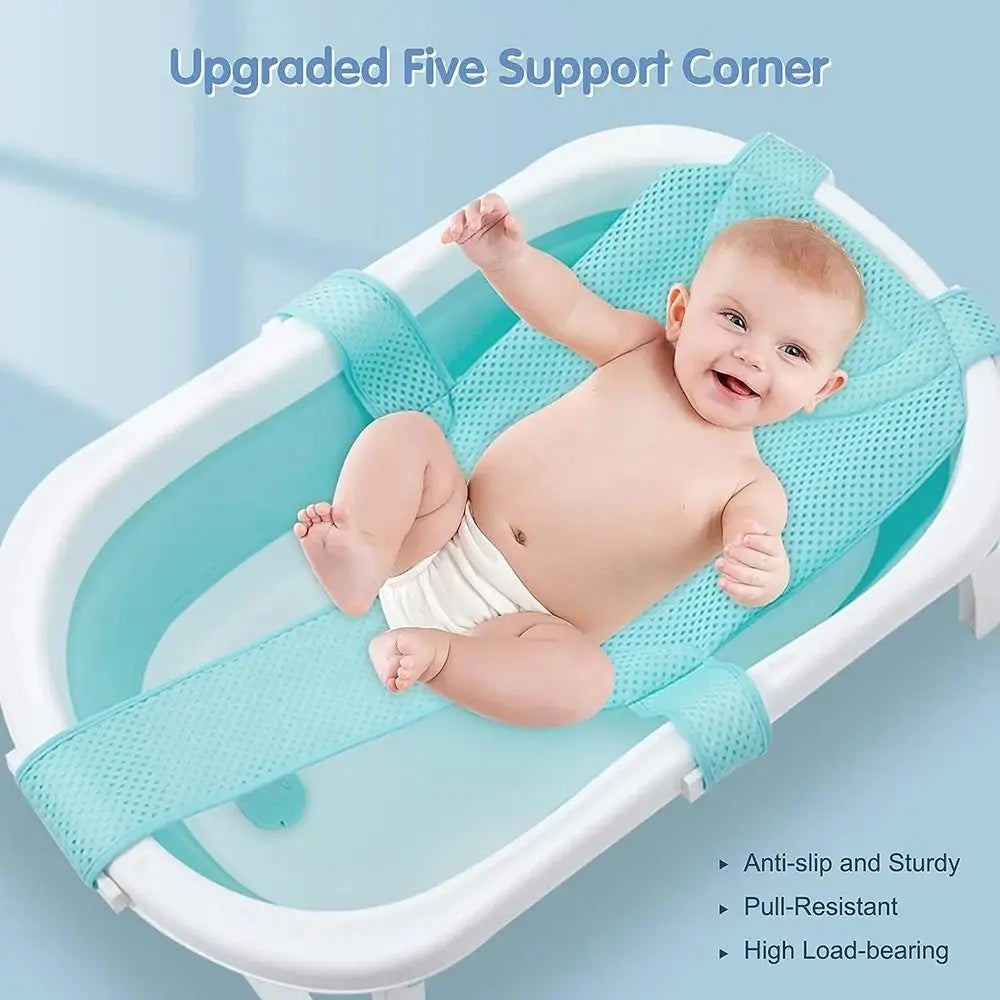 Cross-shaped Anti-slip Baby Bath Net