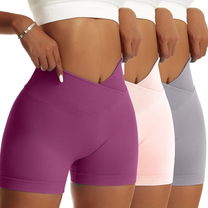 High Waist Yoga   Shorts