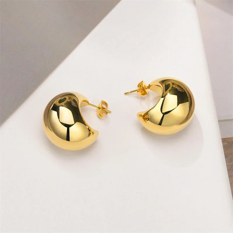 Vintage Chunky   Drop Earrings