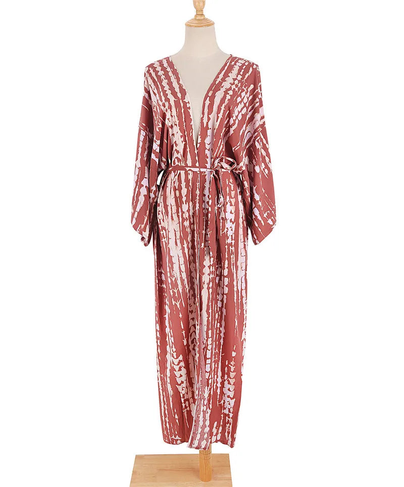 Long   Swimsuit Cover up