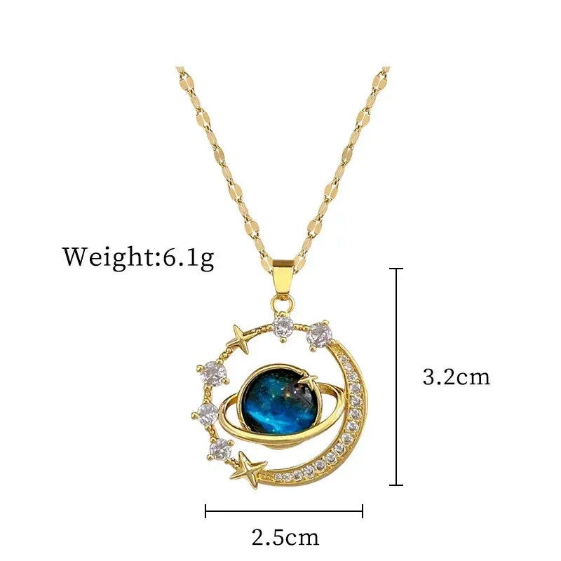 Luxury Titanium  Necklace