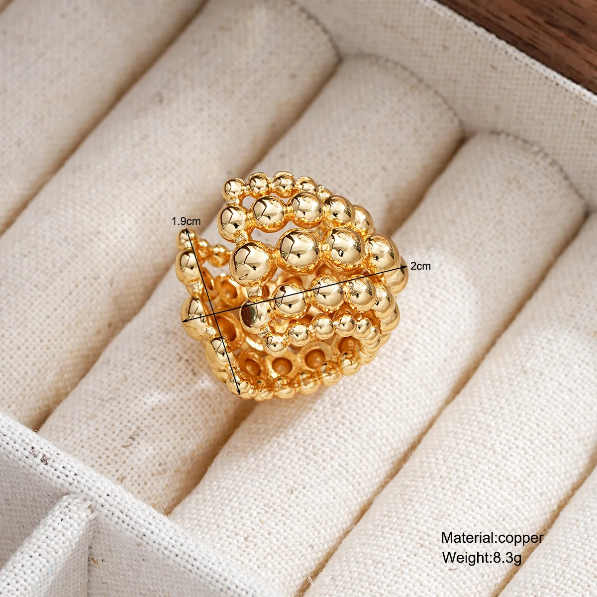 Wide Clip-On Earrings Set
