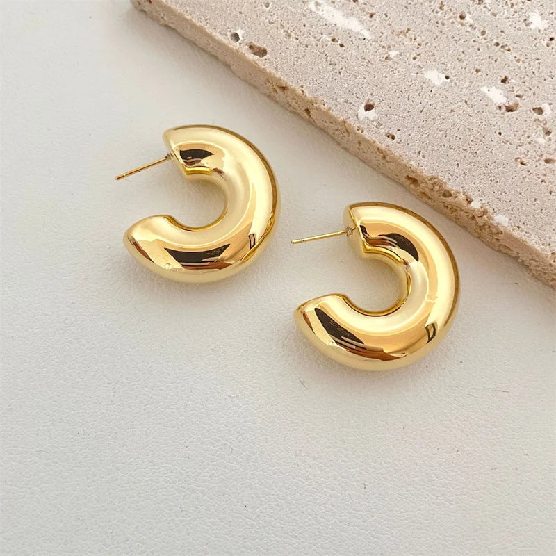 Vintage Chunky   Drop Earrings