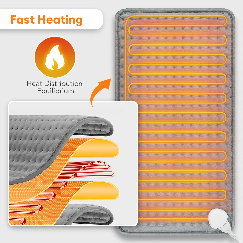 Electric Heating Pad for Back and Leg