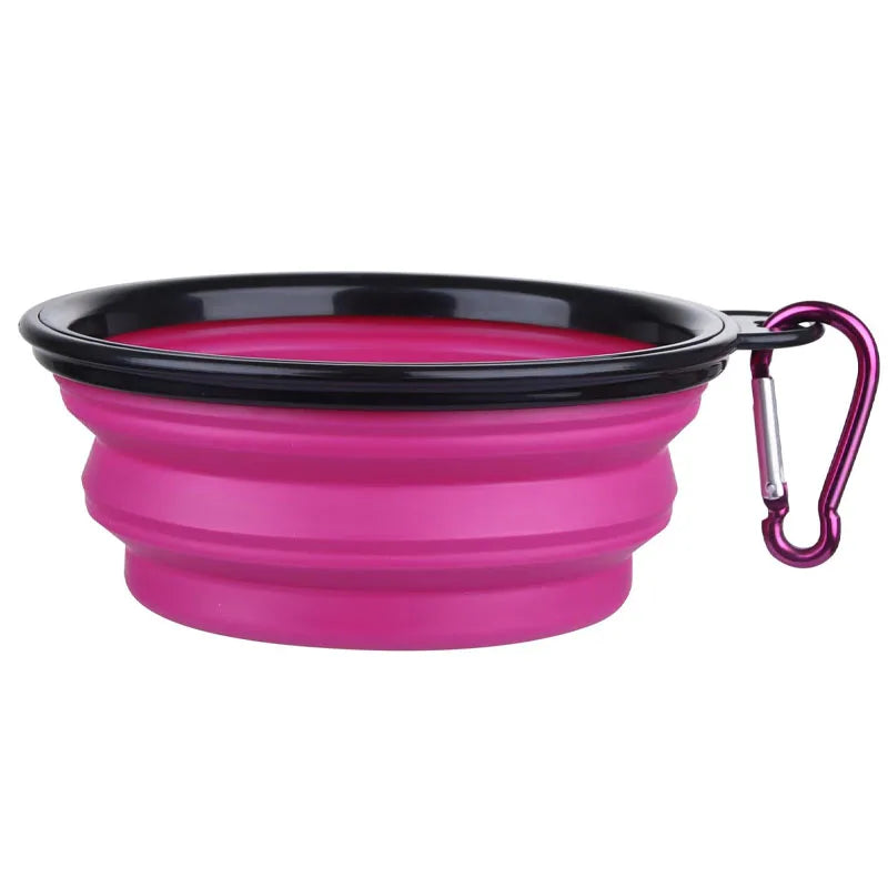Portable   Dog Feeder Bowl