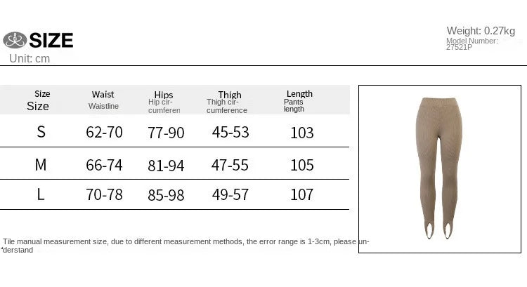 Ribbed Knit Leggings