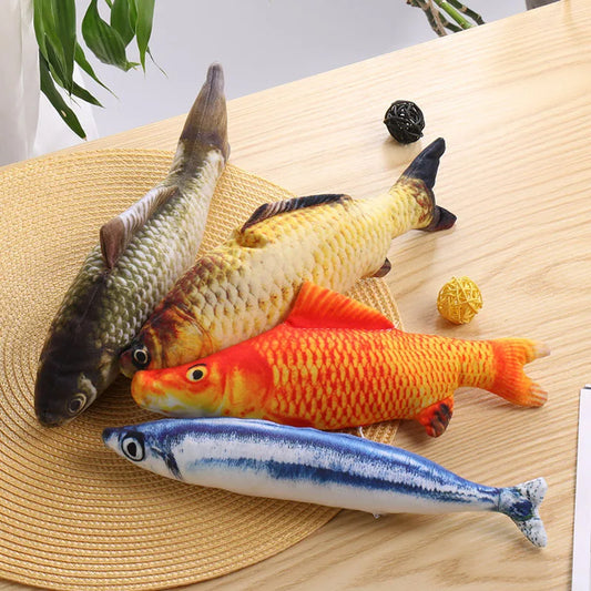 Simulation Fish Cat Toys