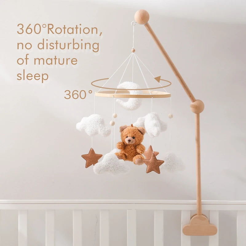 Baby Bed Bell Rattle Toy