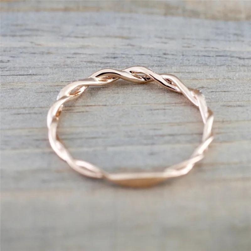 Trendy Twist Rings