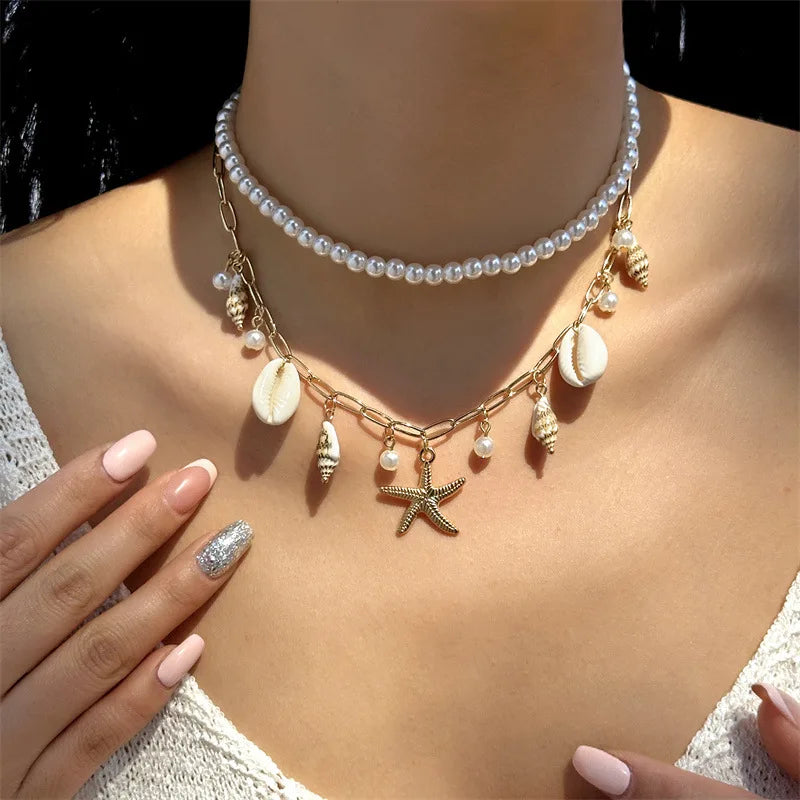 Starfish Pendant Necklace