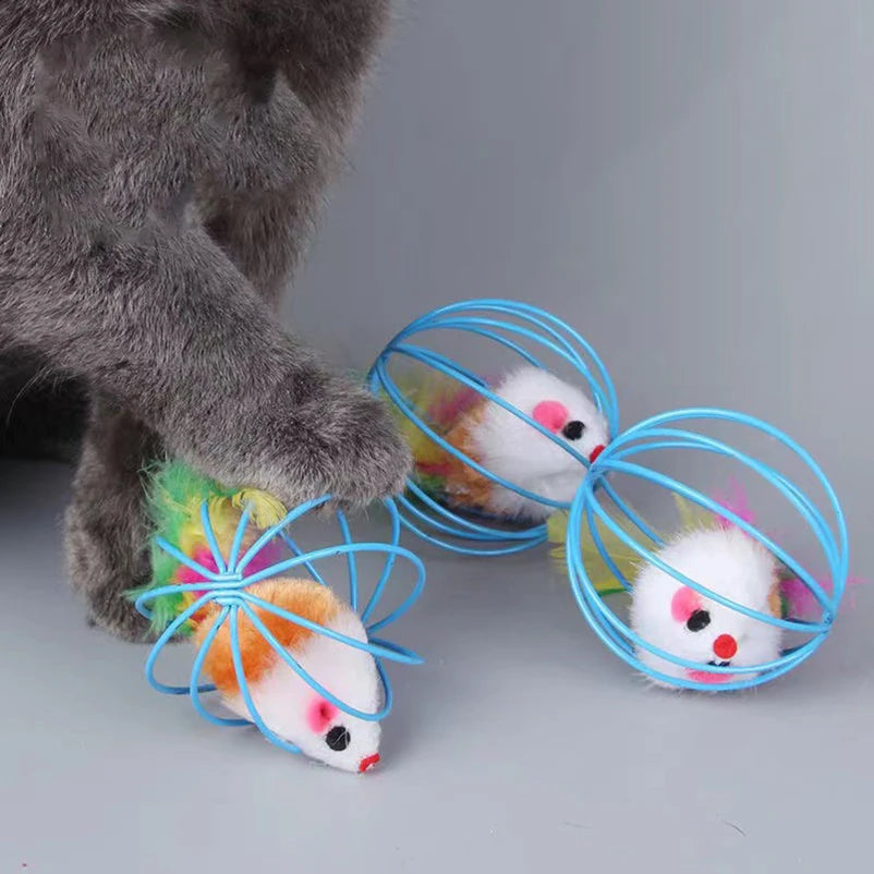 Hot cage rat happy cat toy