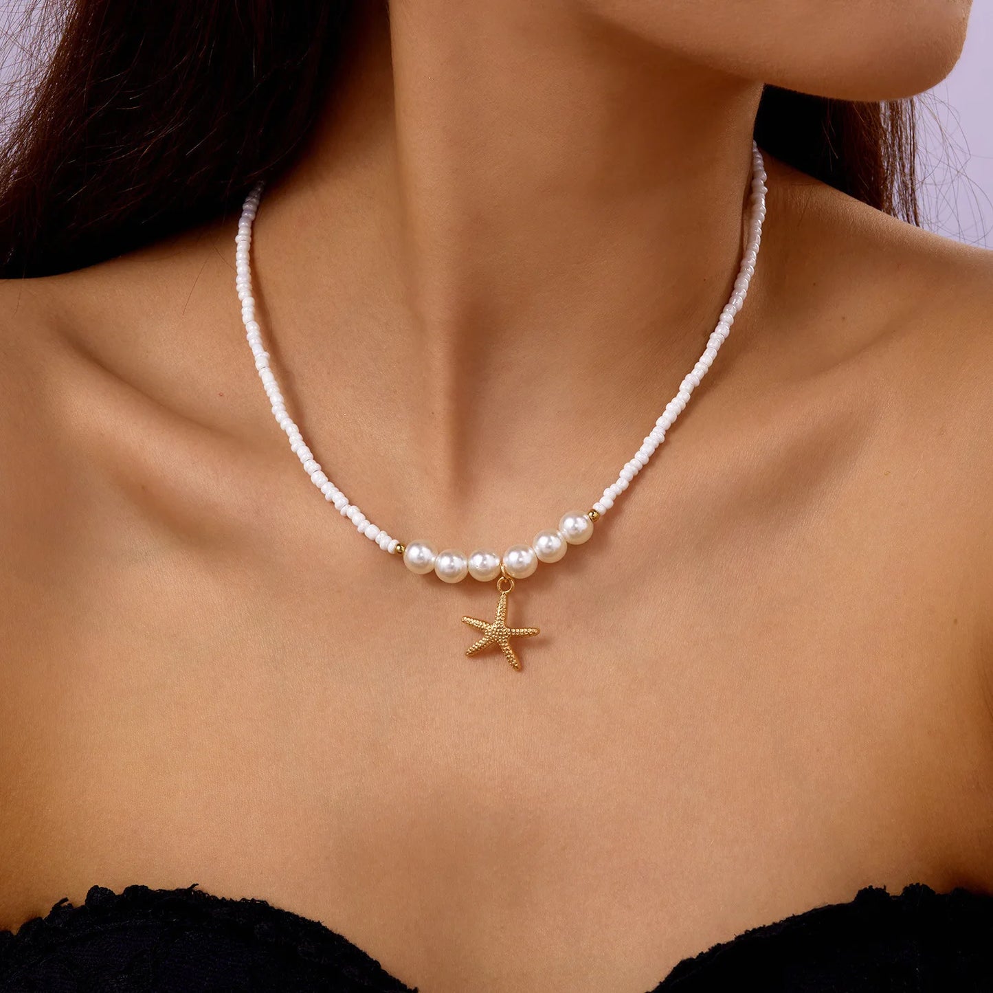 Starfish Pendant Necklace